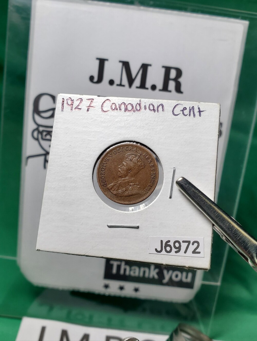1927 Canadian Cent - Average Circulated Condition